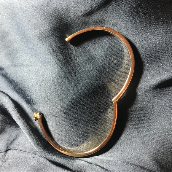 Kate Spade thin hinge spade bangle bright blue - Picture 8 of 8